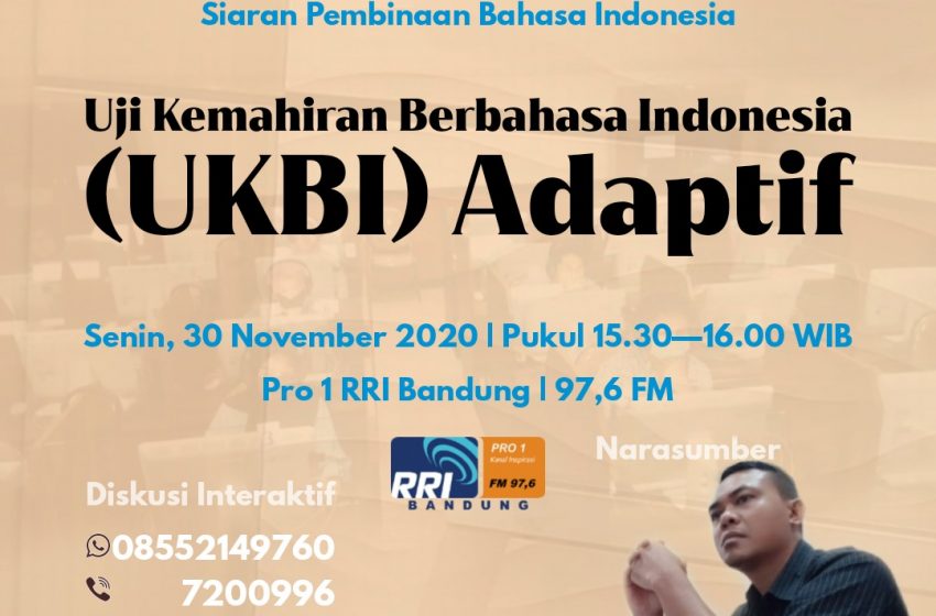  Siaran Pembinaan Bahasa Indonesia di RRI