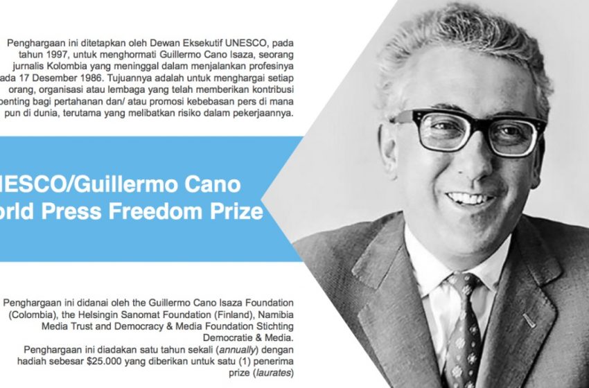 Komite Nasional Indonesia untuk UNESCO dorong Jurnalis Indonesia Ikuti Guillermo Cano Press Freedom Prize 2022