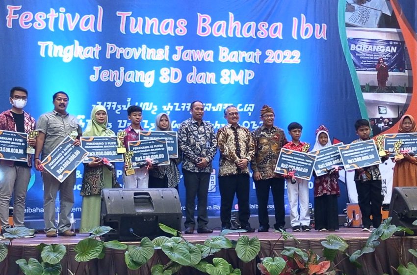  Gema Kemeriahan Festival Tunas Bahasa Ibu di Jawa Barat Melebihi Target