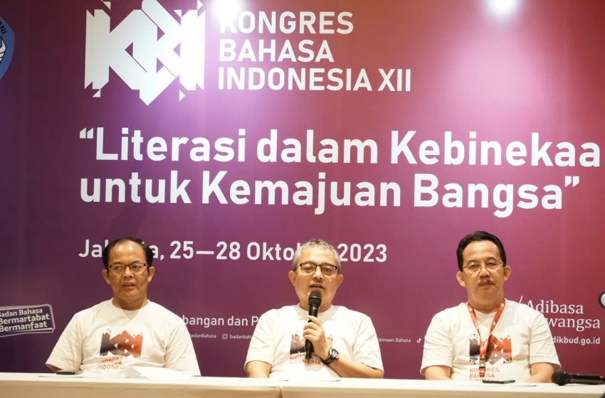 Memeriahkan Kongres Bahasa Indonesia XII, Kemendikbudristek Gelar Pameran Kebahasaan
